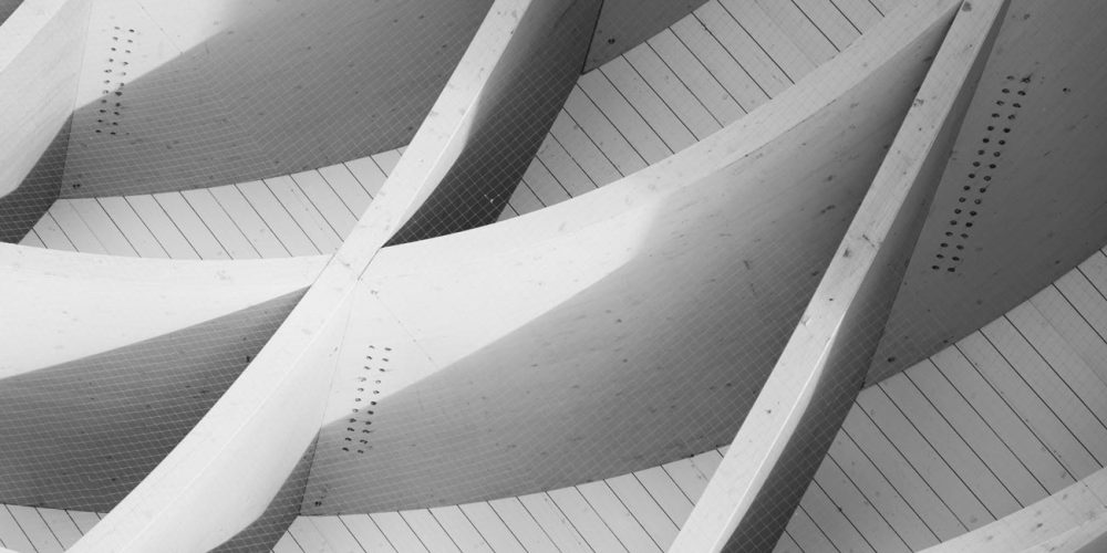 Zahnarzt Erlangen – abstrakte Architekturdetails als Symbolbild für Präzision bei zhochdrei